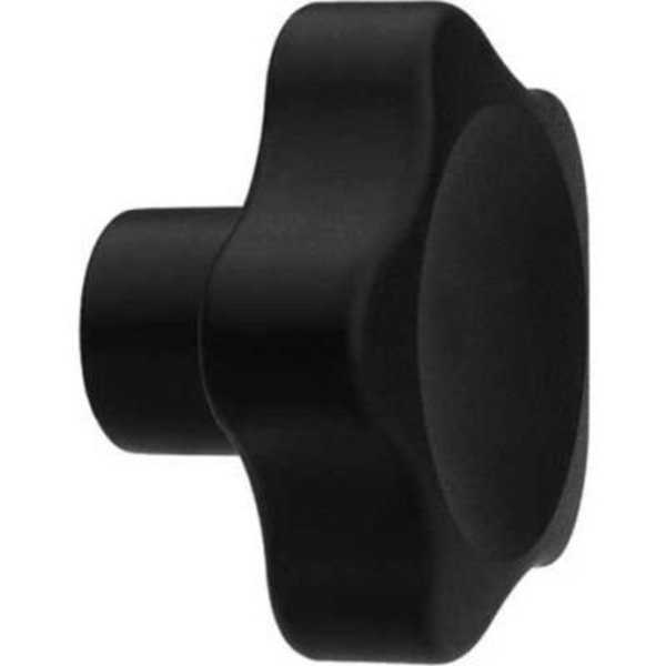 J.W. Winco J.W. Winco EN5337.5 Solid Five Lobed Knob, 1/4"-20 5337.4-32-1/4X20-MS